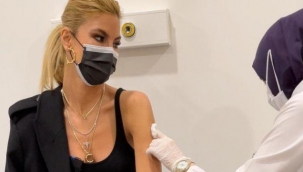 Aşı yaptıran Çağla Şıkel koronavirüse yakalandığı iddialarını yalanladı