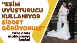 Ünlü manken Elif Ece Uzun mahkemeye koştu! "Eşim uyuşturucu kullanıyor, şiddet görüyorum"