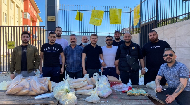 İş insanı Alper Ekenin başlattığı yardım hareketine destek büyüdü binlerce vatandaşa yardım eli uzatıldı