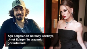 Aşk belgelendi! Serenay Sarıkaya, Umut Evirgenin aracında görüntülendi