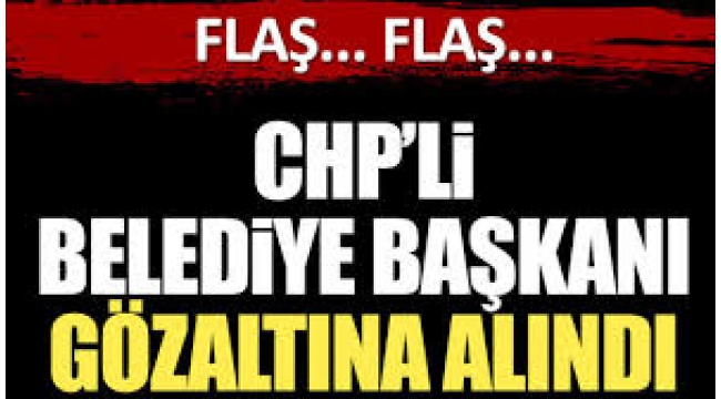  Menderes Belediyesinde yolsuzluk! CHPli Belediye Başkanı Mustafa Kayalar gözaltında