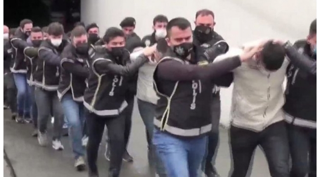 Ankara,İzmir,Manisa da suç örgütü operasyonu: 63 Gözaltı kararı !