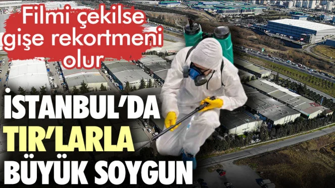 İstanbul'da film gibi soygun! La Casa de biber