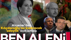 Meral Akşener Kılıçdaroğlunu taca attı! "Yavaş ve İmamoğluna hayır demeyiz"