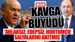 MHPden BİM CEOsuna: Asalak, ahlaksız hortumcu, salyalarını akıtmış, artık amansız hasmıyız...