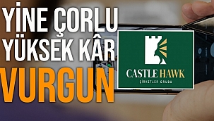  Castle Hawk adlı şirketin 900 milyon TL'lik vurgun iddialarını konuşuyor.