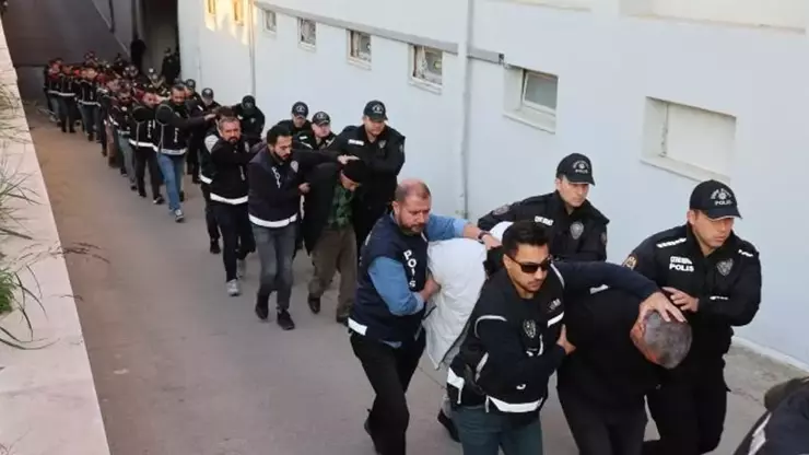 "Baygara" organize suç örgütü üyesi 207 kişi tutuklandı