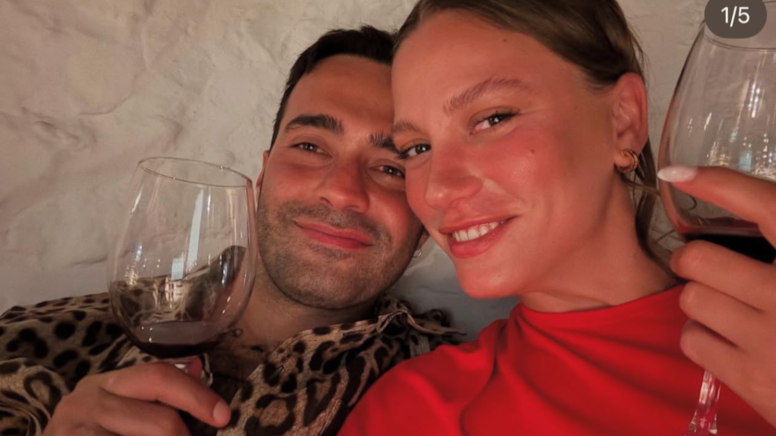 Serenay Sarıkaya 33 yaşına sevgilisi Mert Demir'le girdi: Fıstığım