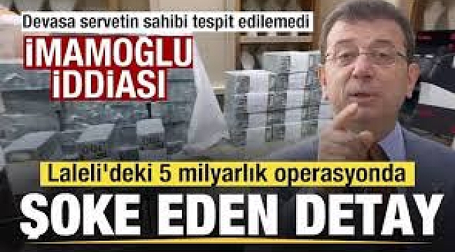 Kara para soruşturmasının ucu CHP'ye çıktı! Gizli depoda servet bulundu