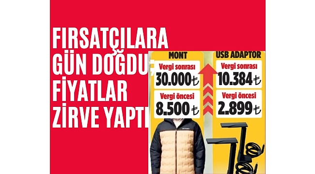 Fırsatçılara gün doğdu; Fiyatlar zirve yaptı