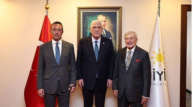 Ali Koç ve Rahmi Koç, Müsavat Dervişoğlu'nu ziyaret etti