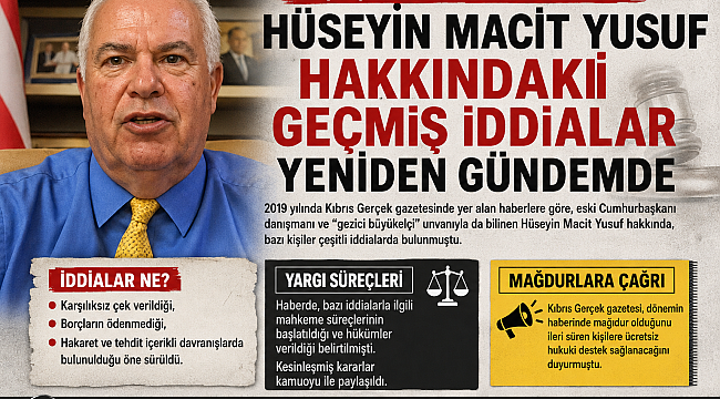 Hüseyin Macit Yusuf Hakkındaki Geçmiş İddialar Yeniden Gündemde