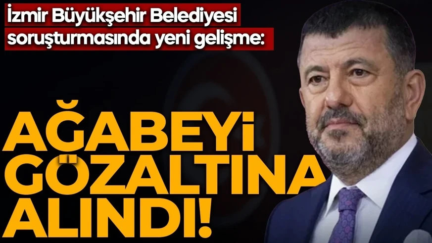 Veli Ağbaba'nın ağabeyi Hür Ağbaba gözaltına alındı